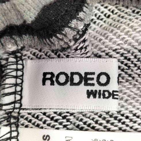 ロデオクラウンズワイドボウル RCWB/RODEO CROWNS WIDE BOWL UNISEX SHARE ボーダー パターンスウェットパンツ レディース JPN:M