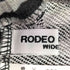 ロデオクラウンズワイドボウル RCWB/RODEO CROWNS WIDE BOWL UNISEX SHARE ボーダー パターンスウェットパンツ レディース JPN:M