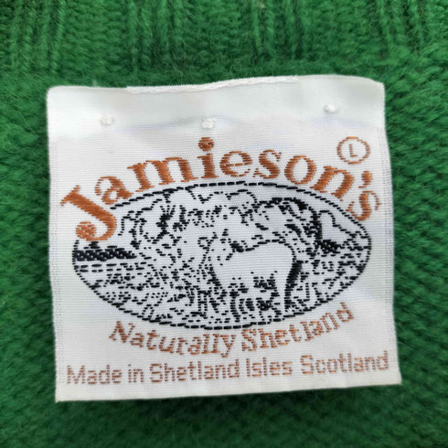 ジャミーソンズ jamiesons ウールクルーネックニット メンズ import:L
