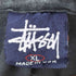 ステューシー Stussy 90S USA製 紺タグ クラウンロゴ フェード 両面プリント クルーネック S/S Tシャツ メンズ import:XL