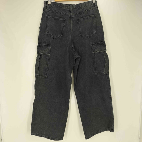 Alfred Alex ケミカル ヴィンテージメイクワイドストレートカーゴデニムパンツ メンズ JPN:M