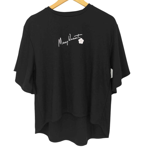 マリークワント MARY QUANT ロゴフレア Tシャツ レディース JPN:M