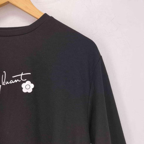 マリークワント MARY QUANT ロゴフレア Tシャツ レディース JPN:M