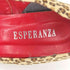 エスペランサ ESPERANZA レオパード柄 ヒールパンプス レディース JPN:24.5