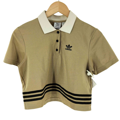 アディダスオリジナルス adidas Originals Adicolor 70s Polo Shirt 短丈 ポロ シャツ レディース JPN:S