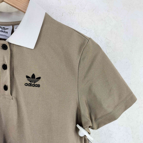 アディダスオリジナルス adidas Originals Adicolor 70s Polo Shirt 短丈 ポロ シャツ レディース JPN:S