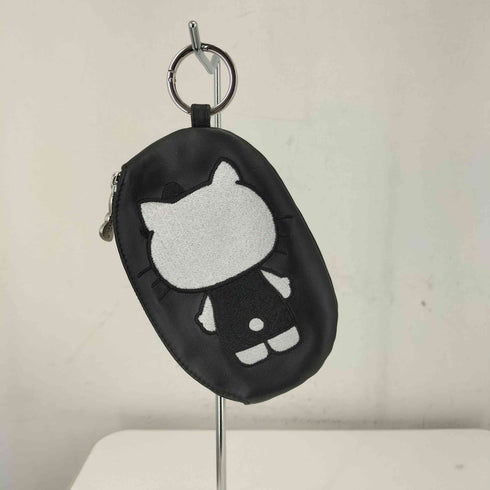 イヤー ear キャラクター刺繍 ポーチ レディース