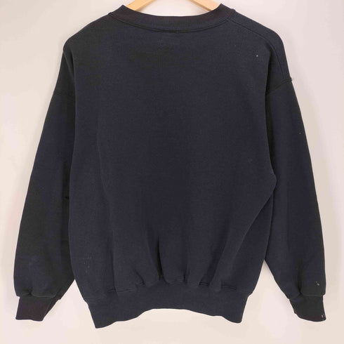 BIKE 80-90S USA製 前Vガゼット カレッジロゴ クルーネック スウェット メンズ import:L