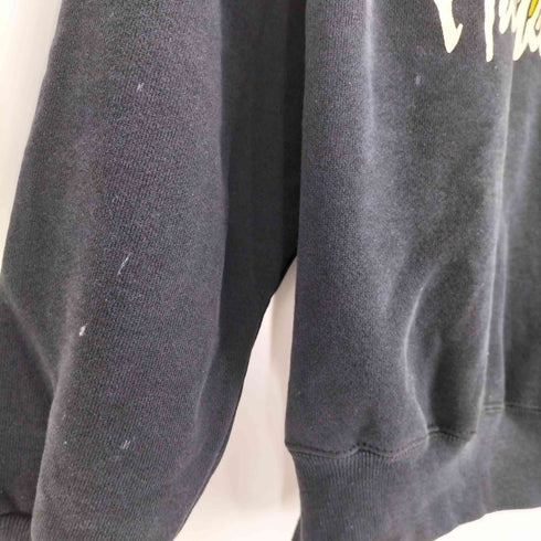 BIKE 80-90S USA製 前Vガゼット カレッジロゴ クルーネック スウェット メンズ import:L