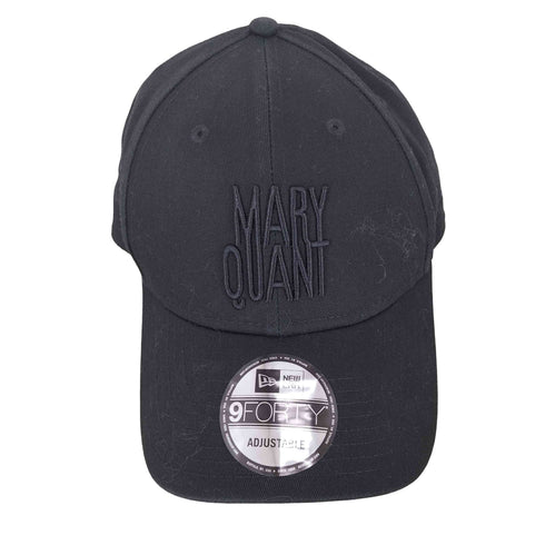 マリークワント MARY QUANT ロゴ刺繍 キャップ レディース