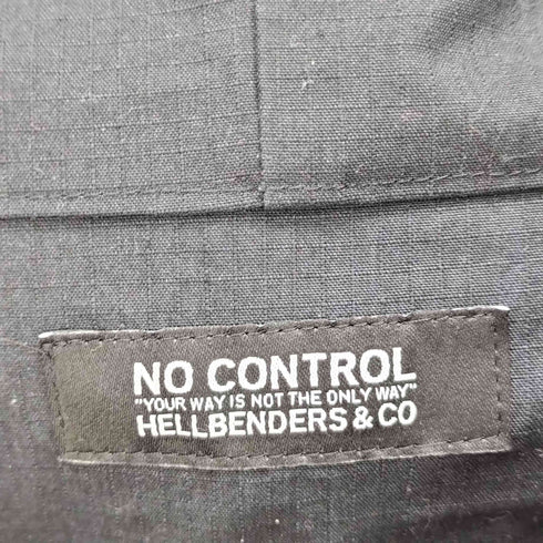 キャプテンズヘルム Captains Helm 別注 コラボ HELLBENDERS&CO CIRCLE LOGO NYLON OVER PARKER キャプテンズヘルム ヘルベンダーズ ナイロン リップストップ オーバーパーカー メンズ JPN:XL