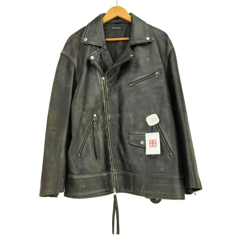 メゾンスペシャル MAISON SPECIAL Leather Riders Jacket レザーライダースジャケット レディース 38