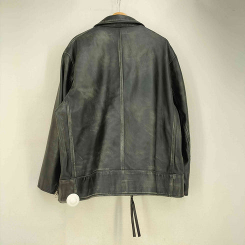 メゾンスペシャル MAISON SPECIAL Leather Riders Jacket レザーライダースジャケット レディース 38