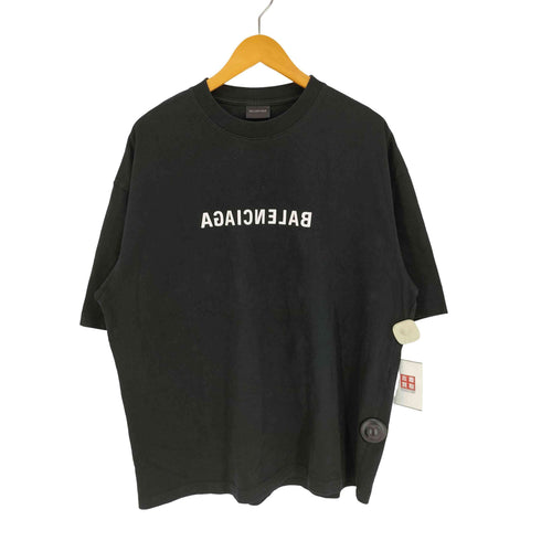 バレンシアガ BALENCIAGA MIRROR LOGO T-SHIRT メンズ import:XL