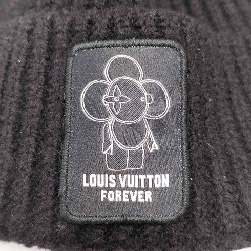 ルイヴィトン LOUIS VUITTON Applique Logo Beanie メンズ