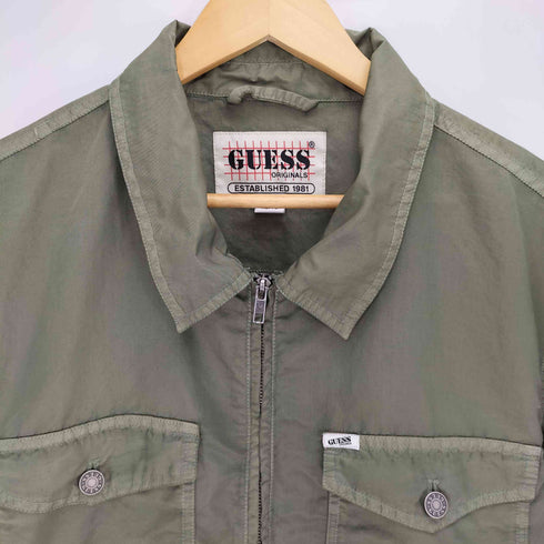 ゲス GUESS Nylon Cadet Jacket メンズ import:XL