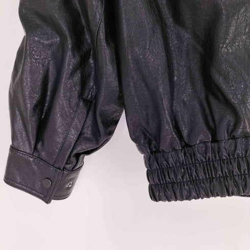 フリークスストア FREAKS STORE フェイクレザージップアップブルゾン メンズ JPN:M