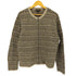 ウールリッチ WOOLRICH 90-00s 総柄 フルジップ ドライバーズニット メンズ import:L