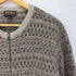 ウールリッチ WOOLRICH 90-00s 総柄 フルジップ ドライバーズニット メンズ import:L