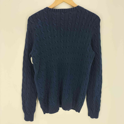 ラルフローレン RALPH LAUREN 00S ポニー刺繍 プルオーバー ニット メンズ import:XL