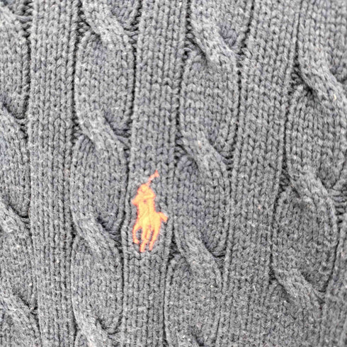 ラルフローレン RALPH LAUREN 00S ポニー刺繍 プルオーバー ニット メンズ import:XL