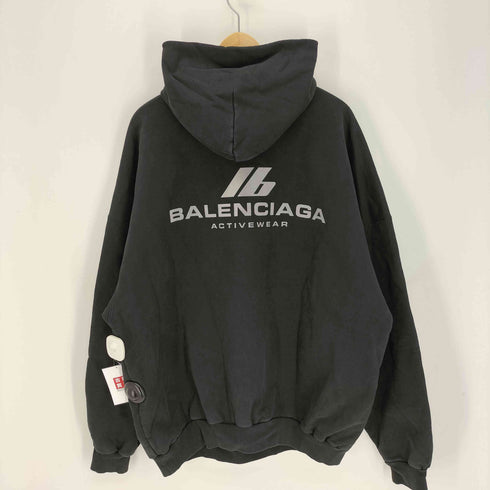 バレンシアガ BALENCIAGA Men's Activewear Oversized Hoodie メンズ 2