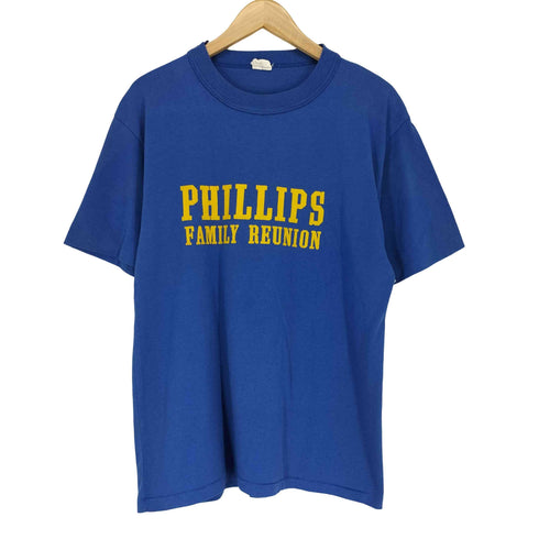 BOMARK ボマーク USA製 PHILLIPS 袖裾シングル シングルステッチ 半袖Tシャツ メンズ L