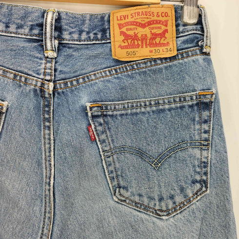 リーバイス Levis 505 ジップフライ ストレートデニム メンズ W30 L34