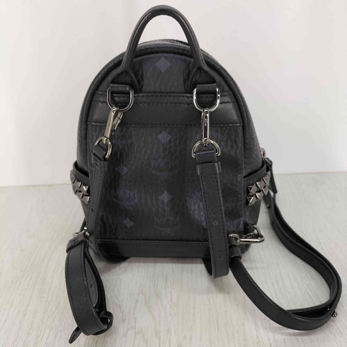 エムシーエム MCM Visetos Stark mini Studded Backpack スターク ミニ サイドスタッズ バックパック ヴィセトス レディース