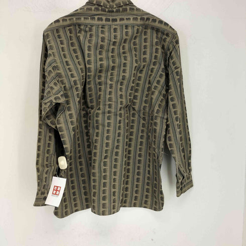 キャシャレル cacharel Renown チェック柄 長袖シャツ メンズ import:M