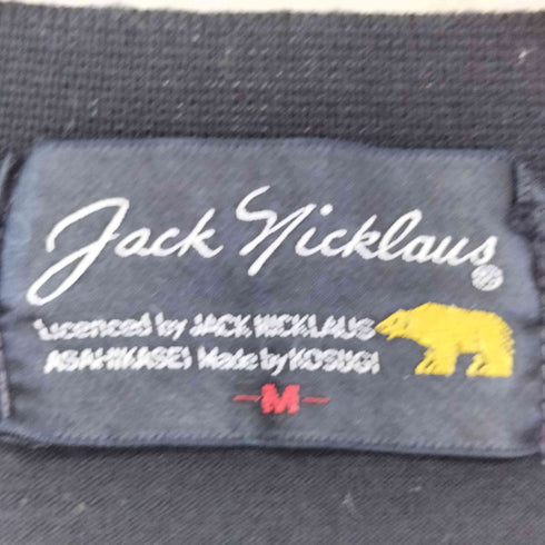 ジャックニクラス jack nicklaus 90s ワンポイント刺繍 Vネック ウール混 長袖ニット メンズ import:M