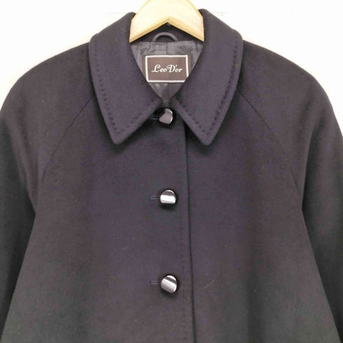 LeoDor CASHMERE カシミヤ100% ステンカラーコート レディース JPN:11号