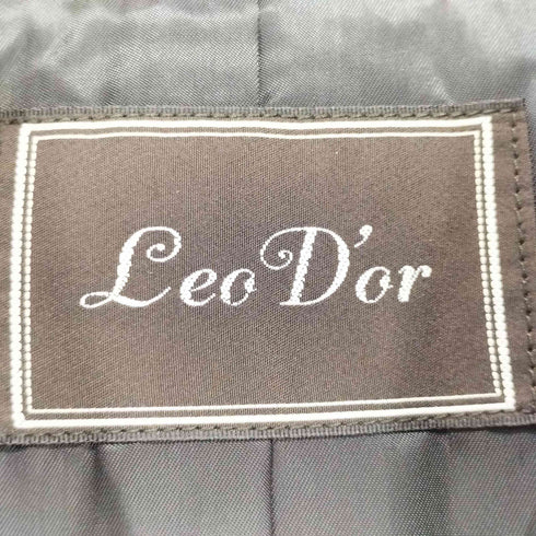 LeoDor CASHMERE カシミヤ100% ステンカラーコート レディース JPN:11号