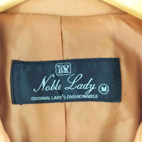Noble Lady ピッグレザー ダブル ハーフコート レディース JPN:M
