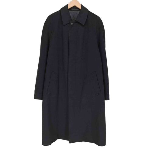 カシミヤ100 ステンカラーコート le collezioni メンズ