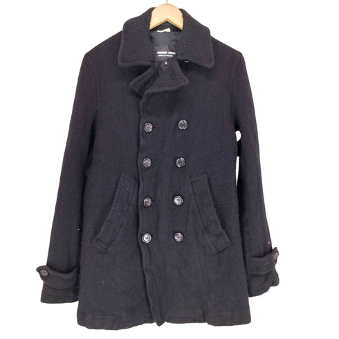 コムデギャルソンオムドゥ COMME des GARCONS HOMME DEUX 22AW 縮絨ウール ダブルブレストコート メンズ JPN:XS