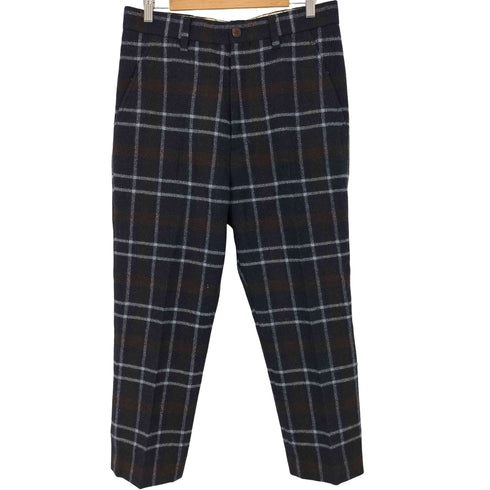 ジュンヤワタナベコムデギャルソンマン JUNYA WATANABE COMME des GARCONS MAN チェック柄 ウール混 パンツ メンズ JPN:XS