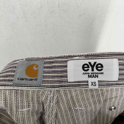 アイジュンヤワタナベコムデギャルソンマン eYe JUNYA WATANABE COMME des GARCONS MAN ヒッコリー カーペンターパンツ メンズ JPN:XS