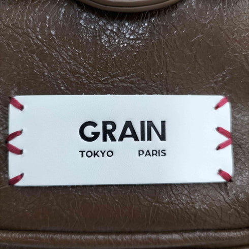 GRAIN グレイン ヴィンテージ スタッズ ミニ ショルダー バッグ レディース