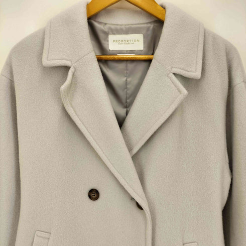 プロポーションバイボディードレッシング PROPORTION BODY DRESSING 24AW 美ライン チェスターコート レディース JPN:M