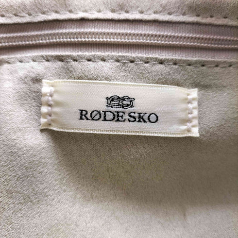 ロデスコ RODE SKO 25SS パスケース付 フラップ ハンドバッグ レディース