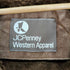 ジェーシーペニー JC Penney Western Apparel ウエスタン 本革 スエード フェイクファー ベスト メンズ