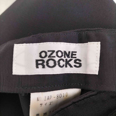 オゾンロックス OZONE ROCKS ナイロン テーパード スラックス レディース