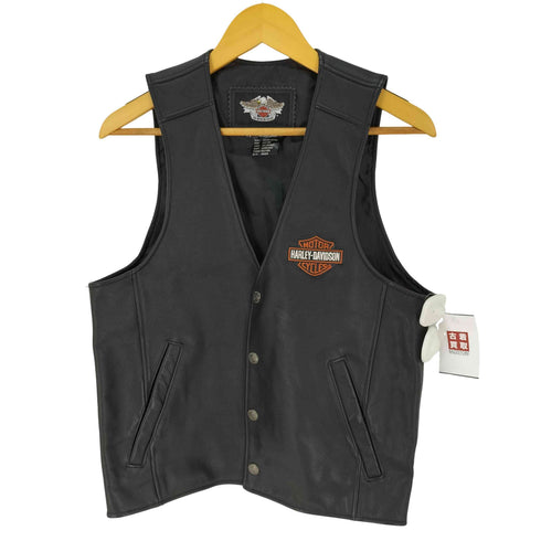 ハーレーダビッドソン HARLEY-DAVIDSON 本革 レザーベスト メンズ import:M