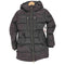 ディーゼル DIESEL フードテッド ダブルジップ セミロングダウンコート レディース import:S