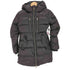 ディーゼル DIESEL フードテッド ダブルジップ セミロングダウンコート レディース import:S