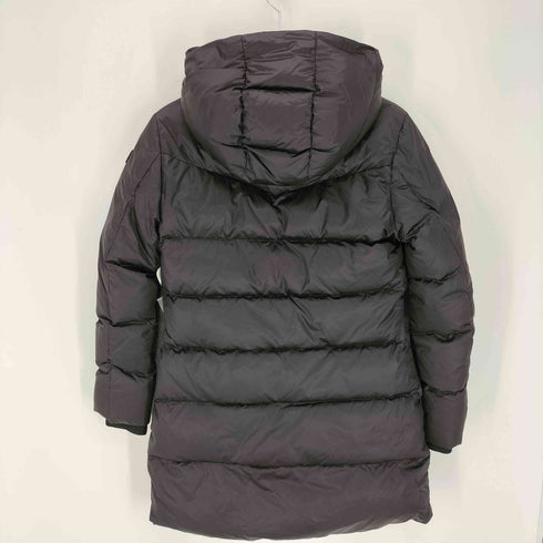 ディーゼル DIESEL フードテッド ダブルジップ セミロングダウンコート レディース import:S