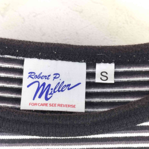 ロバートミラー ROBERT P.MILLER NEW BORDER TEE ボーダー 半袖 Tシャツ レディース S