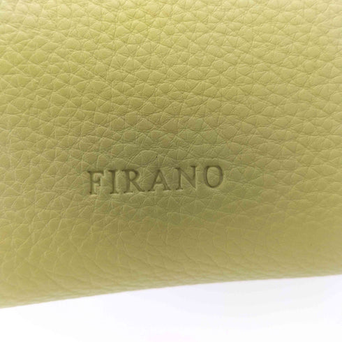フィラノ FIRANO ポーチ付き ロゴ刻印 フェイクレザー ショルダーバッグ レディース