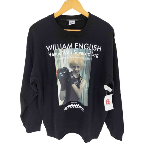 PUNKTUREパンクチュアー Venus With Severed Leg Photo Sweat フォトプリントスウェット メンズ L